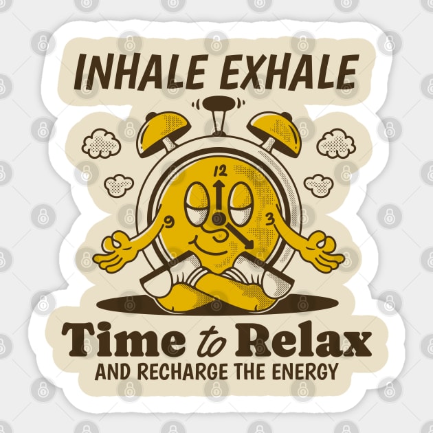 Time to relax Sticker by adipra std